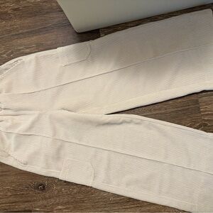 Women’s cream corduroy pants